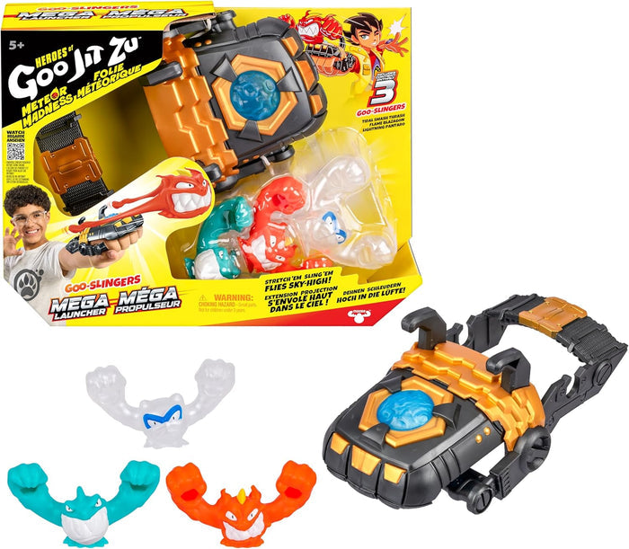Goo Jit Zu Mmdns Goo Slingers Launcher Action Figures
