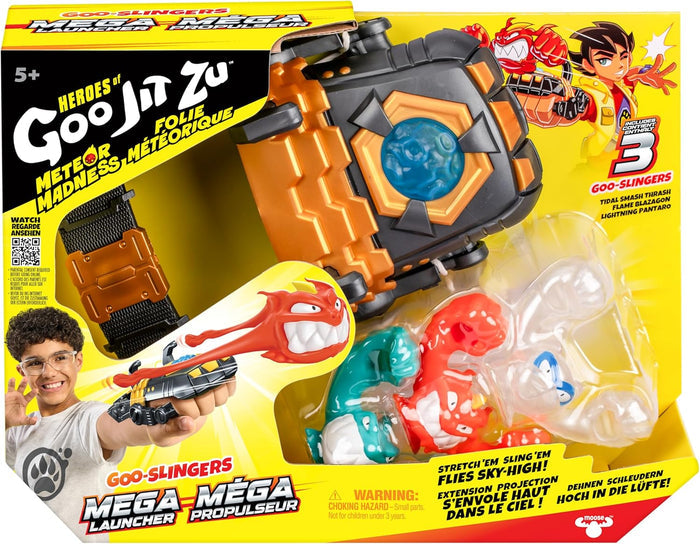Goo Jit Zu Mmdns Goo Slingers Launcher Action Figures