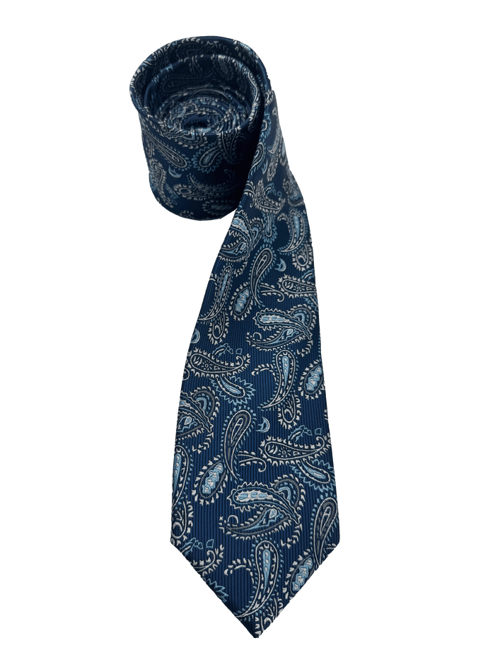 Gramercy Blue Paisley Tie