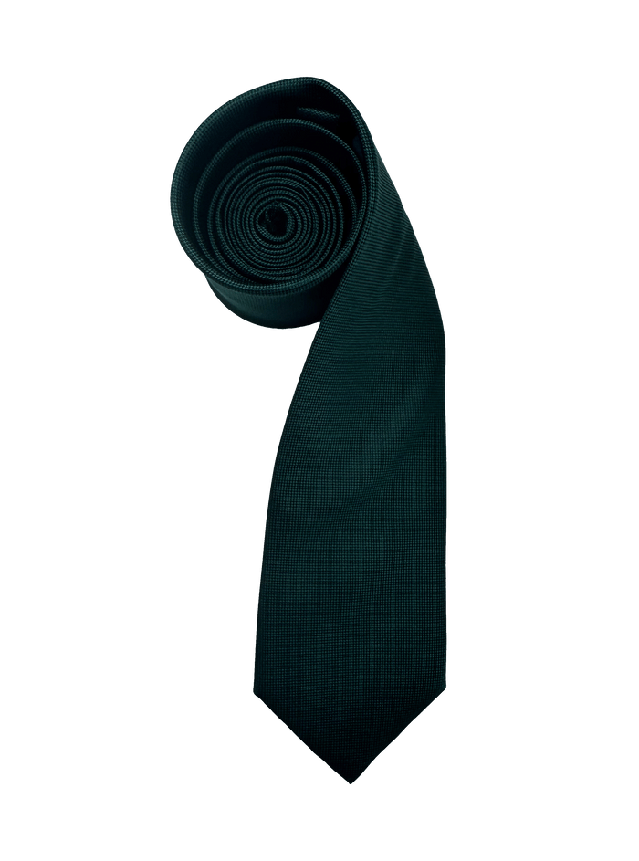 Greenwich Green Textured Silk Tie
