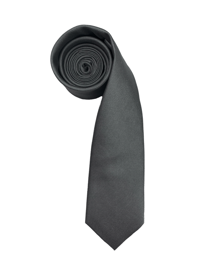 Greenwich Grey Textured Silk Tie