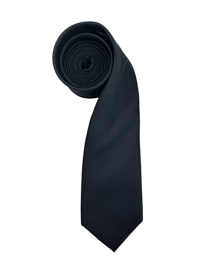 Greenwich Gunmetal Textured Silk Tie