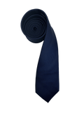 Greenwich Navy Textured Silk Tie