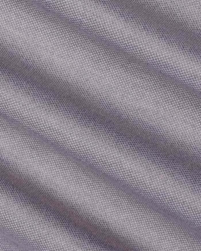 Grey Solid Formal Trouser - Stewart