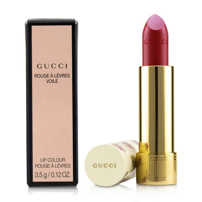 GUCCI - Rouge A Levres Voile Lip Colour - # 502 Eadie Scarlet 74975 3.5g/0.12oz