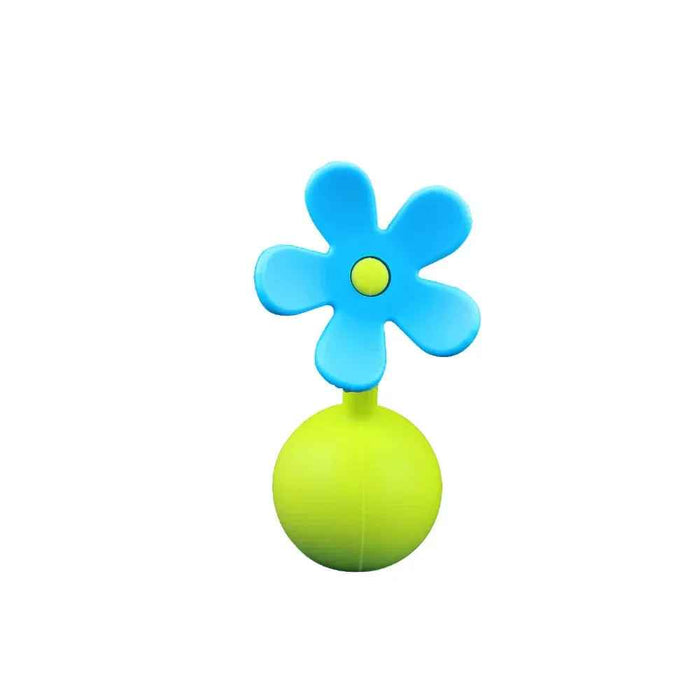 Haakaa® Silikonski pokrovček rožica Blue Haakaa