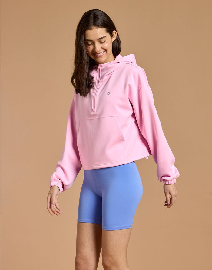 Haven Hoodie in Pink Blossom
