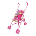 Hayati Baby Amoura My First Doll Stroller 14 Inch Battery Operated