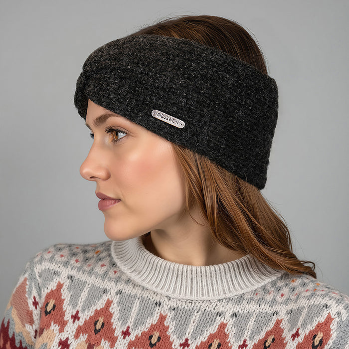 Giesswein Headband Frienstein - anthracite 019