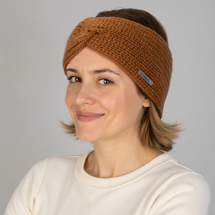 Giesswein Headband Frienstein - nutmeg 250