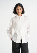 hope-pleated-tuxedo-cotton-shirt-with-cinch-back-white