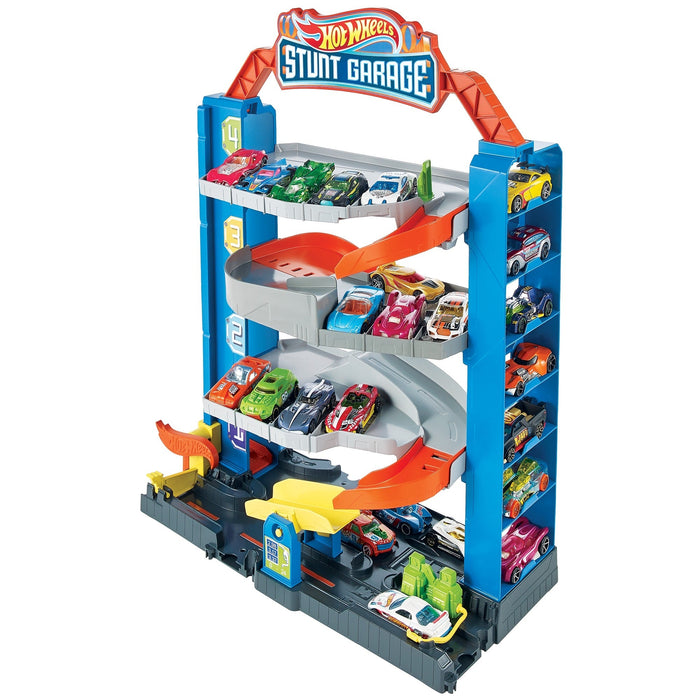 Hot Wheels Jump & Drop Garage