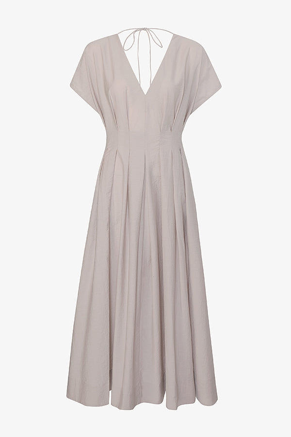 Packshot image of the Jelina Dress in Quartz Voile | Exclude | Still