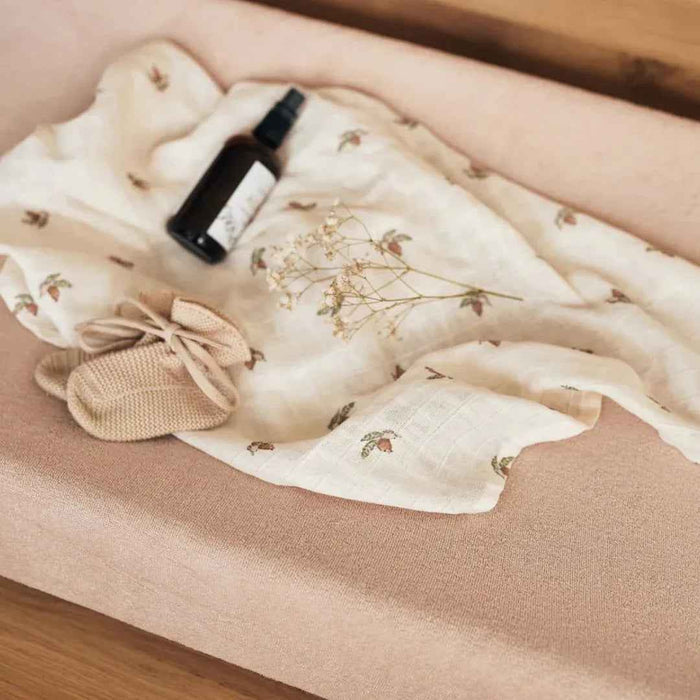 Jollein® Prevleka za previjalno podlogo 2 kosa Terry Wild Rose Jollein