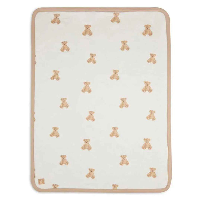 Jollein® Bombažna odejica Teddy Bear 100x150 Jollein