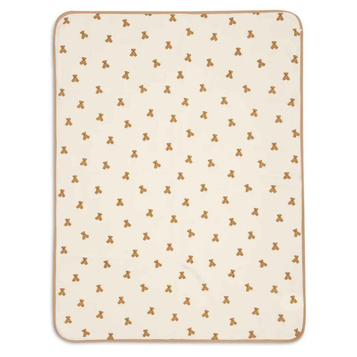 Jollein® Bombažna odejica Mini Teddy Bear Little Waffle 75x100 Jollein