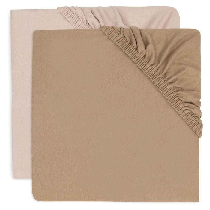 Jollein® Bombažna rjuha 2 kosa 60x120 Wild Rose/Biscuit Jollein