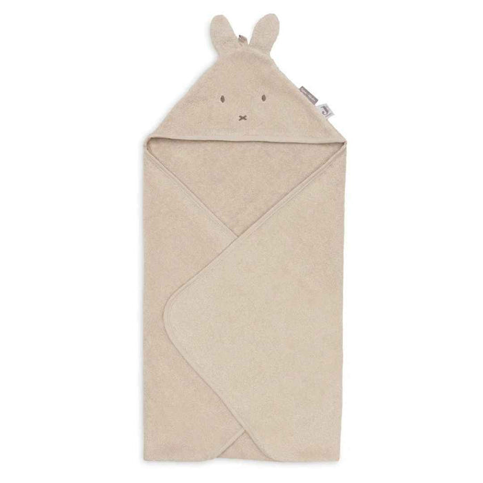 Jollein® Brisača s kapuco Jacquard Miffy Warm Sand 75x75 Jollein