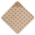 Jollein® Brisača s kapuco Jacquard Teddy Bear 75x75 Jollein