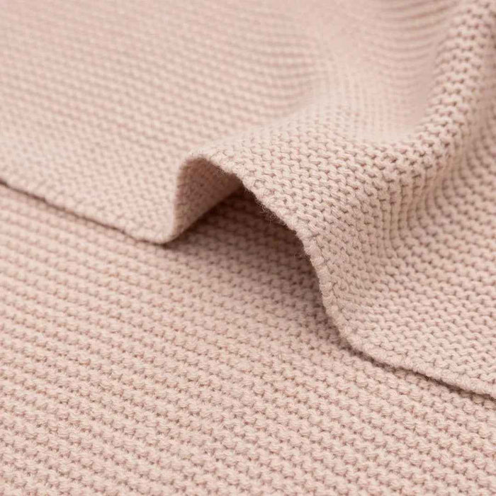 Jollein® Pletena odejica Basic Wild Rose 75x100 Jollein