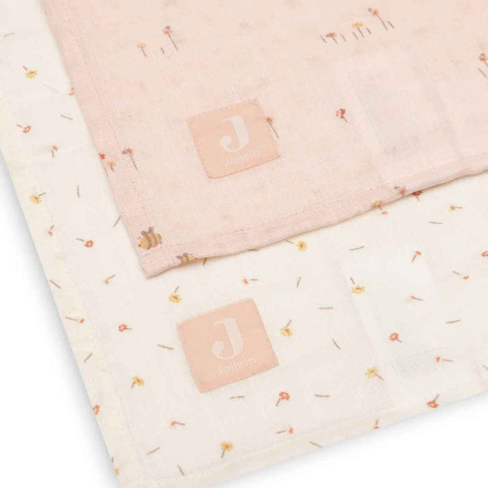 Jollein® Komplet dveh tetra pleničk Pretty Picnic 115x115cm Jollein
