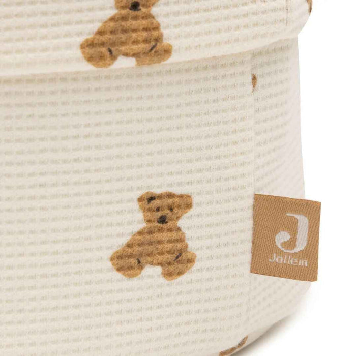 Jollein® Košarica za shranjevanje Mini Teddy Bear Little Waffle Jollein
