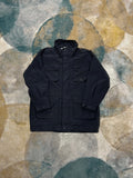 Kappa Oversized Black Windbreaker