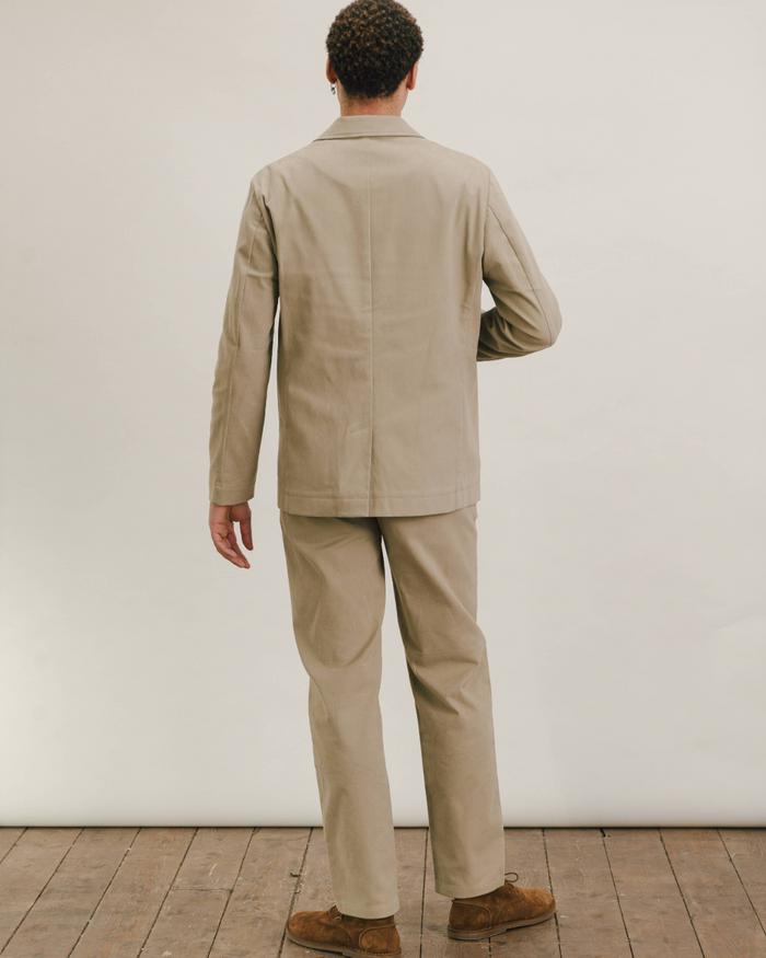 Khaki Cream Cotton Chinos