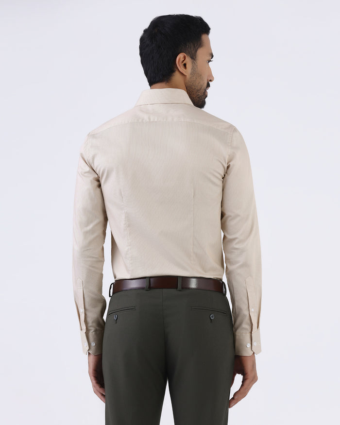 Khaki Formal Shirts - Disprin