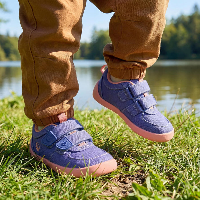 Giesswein Kids Barefoot Canvas - viola 529