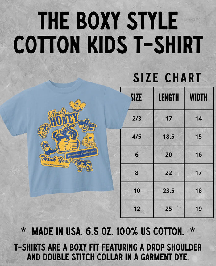 KIDS Summer of '79 Slate Blue T Shirt