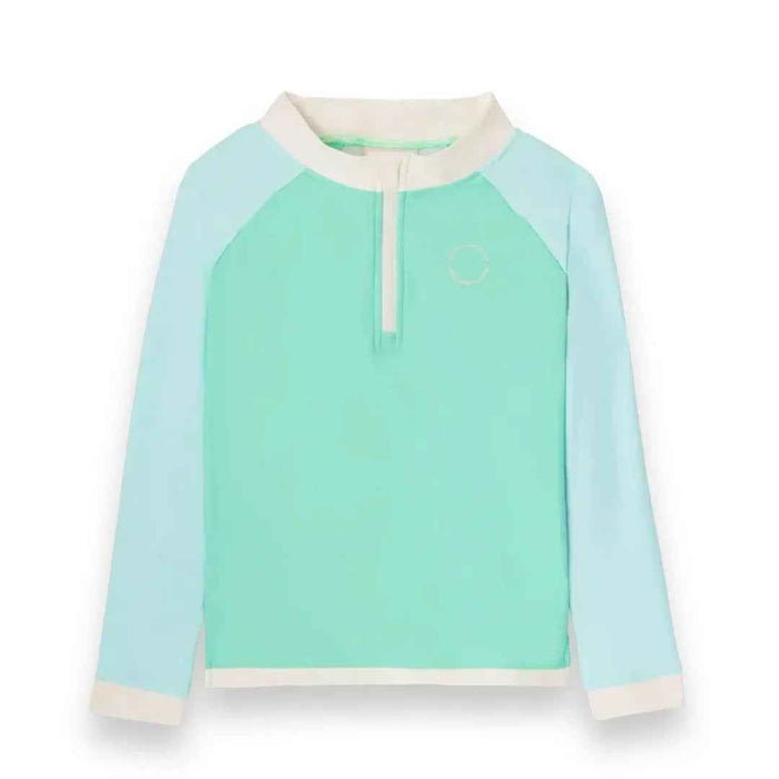 KiETLA® Otroška kopalna majica z dolgimi rokavi Green/Blue 10-12 L Ki ET LA