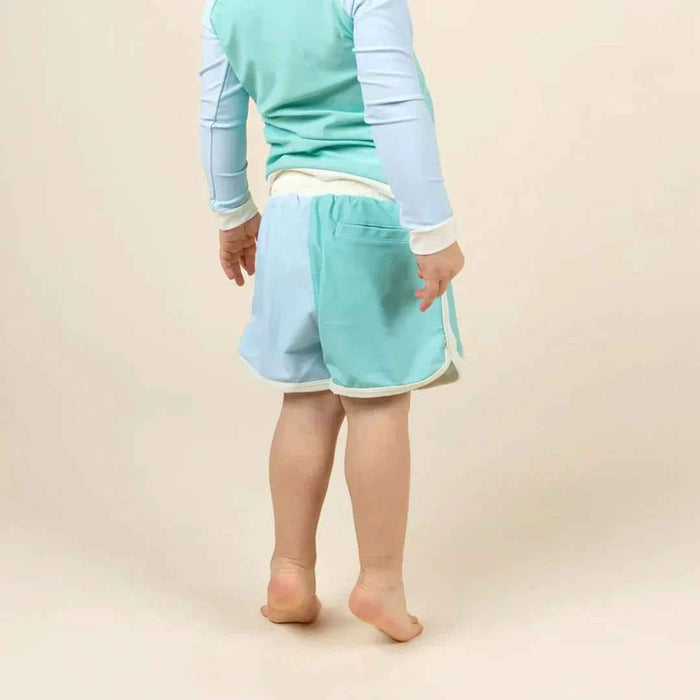 KiETLA® Otroške kopalne hlače Green/Blue Ki ET LA