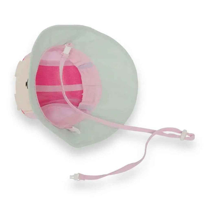 KiETLA® Klobuček Camper Hat Ourson Raspberry Pink Green Ki ET LA
