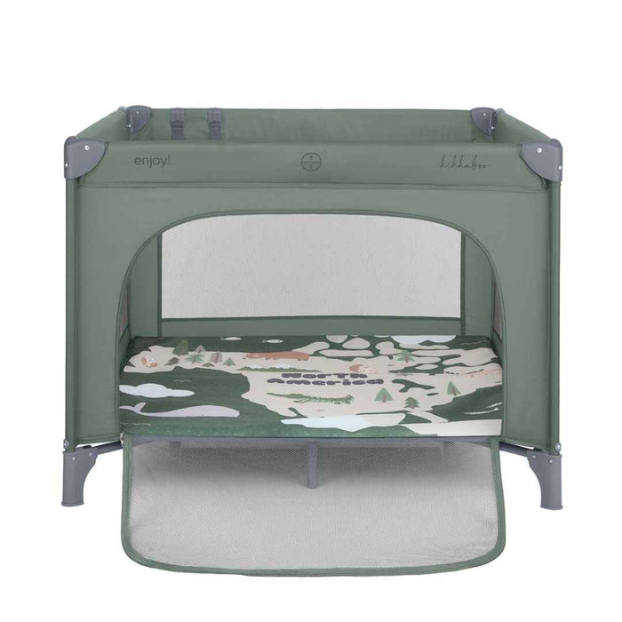 KikkaBoo® Otroška stajica North America Green 2026 KikkaBoo