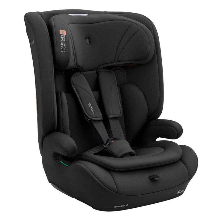 KikkaBoo® Otroški avtosedež i-Flow i-SIZE (76-150 cm) Black KikkaBoo