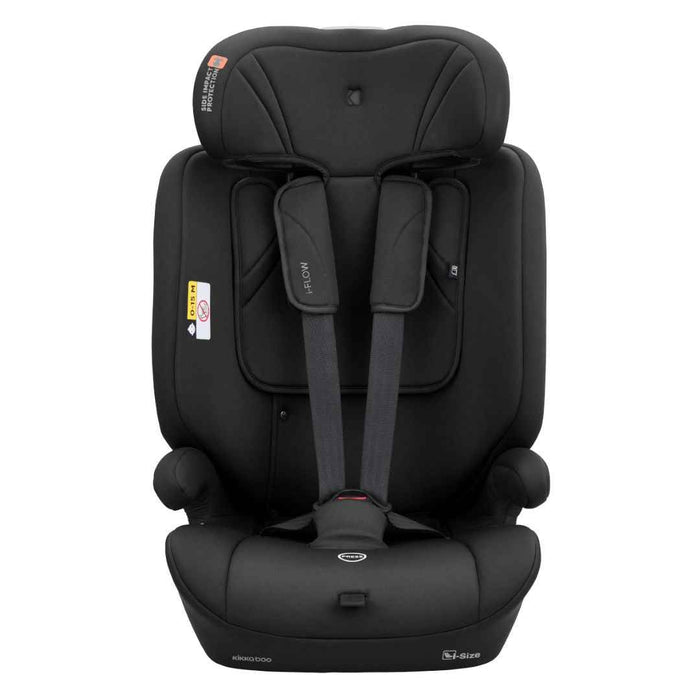 KikkaBoo® Otroški avtosedež i-Flow i-SIZE (76-150 cm) Black KikkaBoo