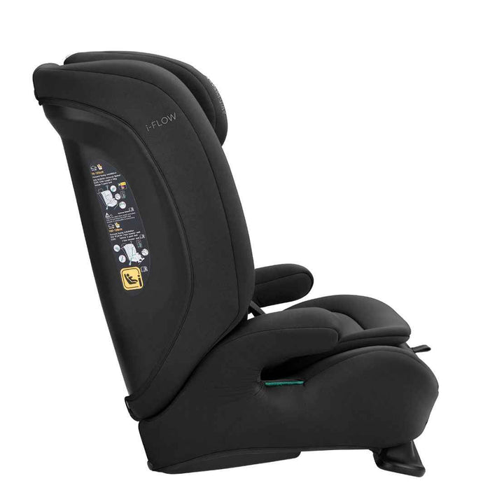 KikkaBoo® Otroški avtosedež i-Flow i-SIZE (76-150 cm) Black KikkaBoo