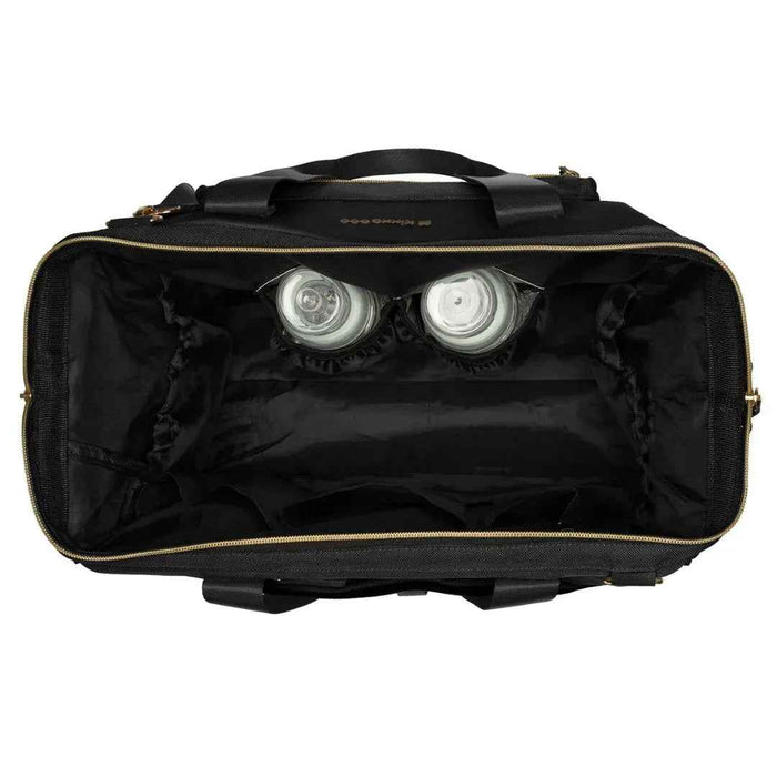 KikkaBoo® Previjalna torba Maxi Black NEW 2025 KikkaBoo