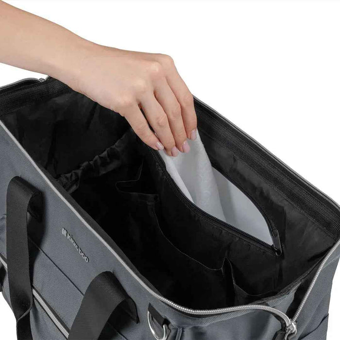 KikkaBoo® Previjalna torba Maxi Grey NEW 2025 KikkaBoo