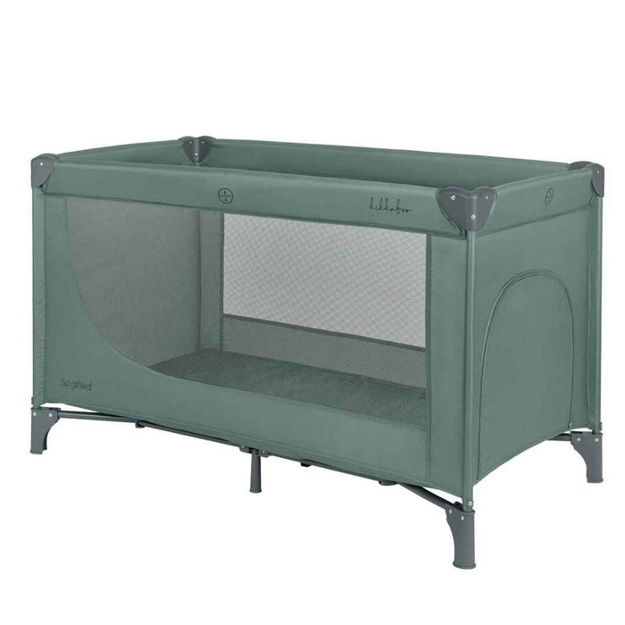 KikkaBoo® Prenosna posteljica 1 level So Gifted Green 2026 KikkaBoo