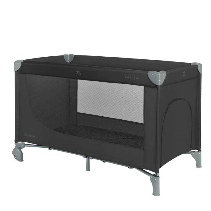 KikkaBoo® Prenosna posteljica 2 levels 125x65 So Gifted PLUS Black 2026 KikkaBoo