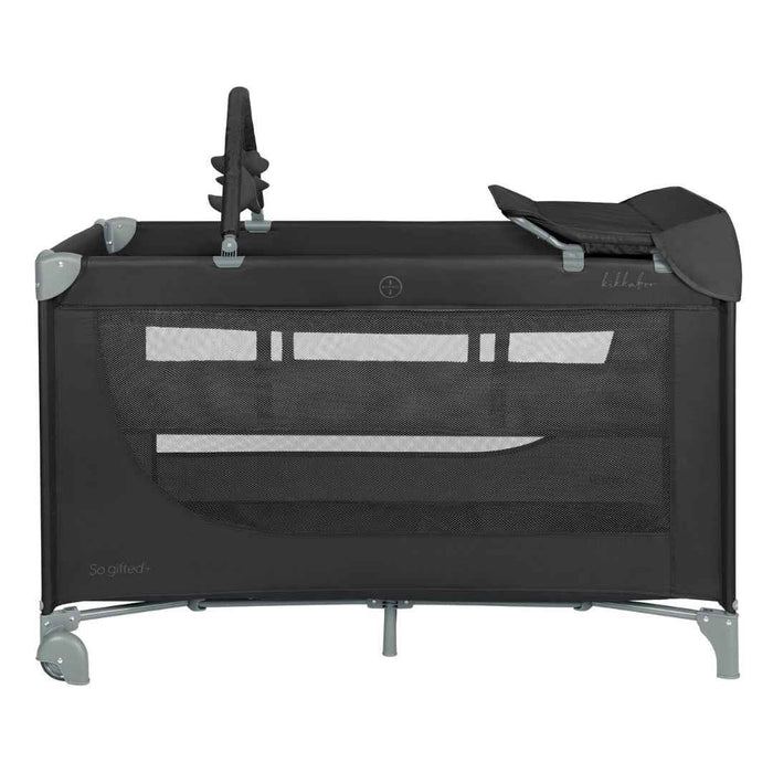 KikkaBoo® Prenosna posteljica 2 levels 125x65 So Gifted PLUS Black 2026 KikkaBoo
