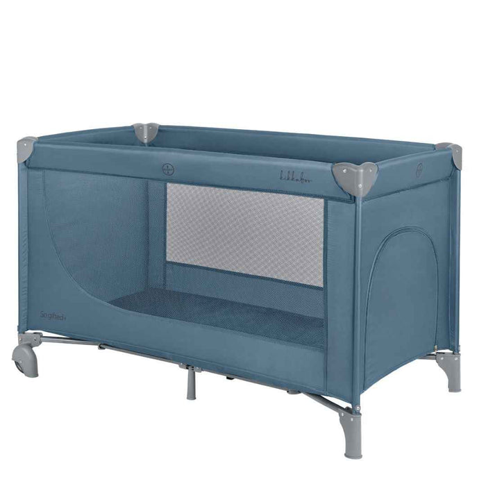 KikkaBoo® Prenosna posteljica 2 levels 125x65 So Gifted PLUS Blue 2026 KikkaBoo