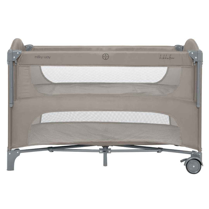 KikkaBoo® Prenosna posteljica 2 levels Milky Way Beige 2026 KikkaBoo