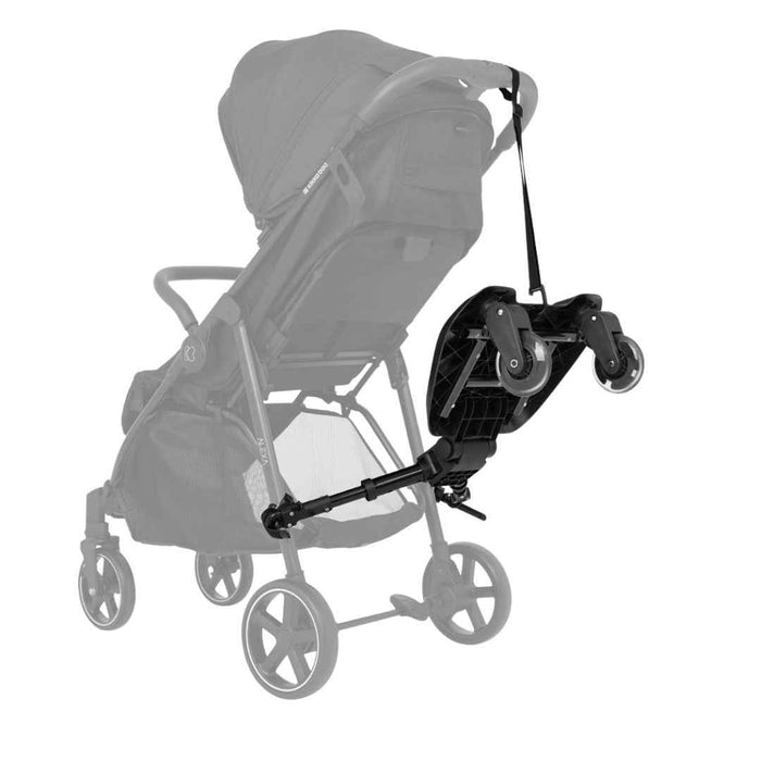 KikkaBoo® Rolka za otroški voziček Ally Black KikkaBoo