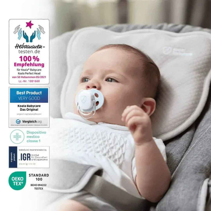 Koala Babycare® Pripomoček za preprečevanje zaležane glavice Perfect Head AIR Grey Koala Babycare
