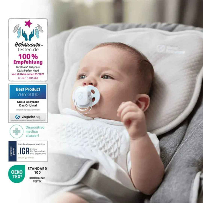 Koala Babycare® Pripomoček za preprečevanje zaležane glavice Perfect Head AIR White Koala Babycare