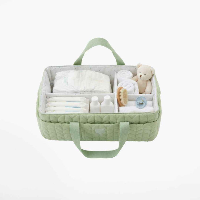 Koala Babycare® Organizator za pleničke Quilted Pale Green Koala Babycare
