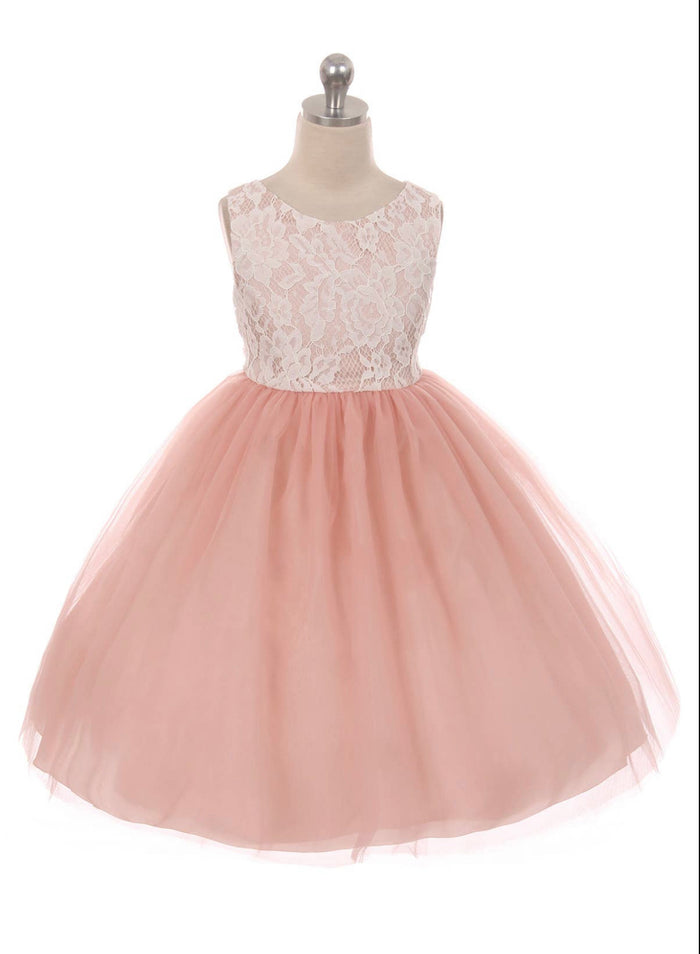 Lace Illusion Dress